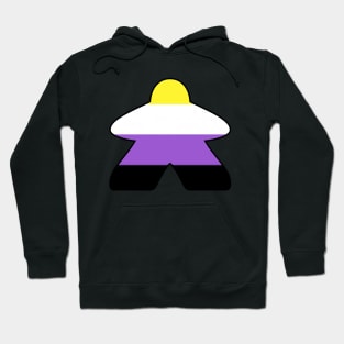 Nonbinary Meeple Hoodie